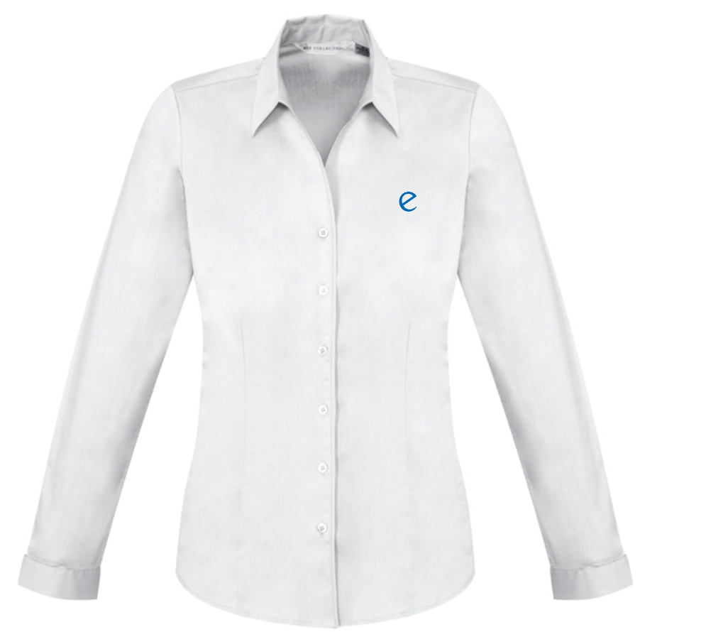 EC-S770LL Womens Monaco Long Sleeve Shirt White
