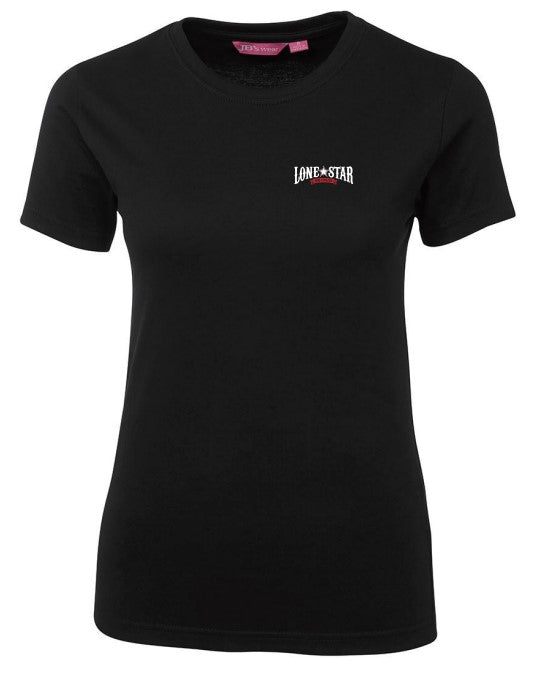 LSRH-1LHT - LADIES T-SHIRT BLACK