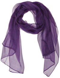 UA-SCARF SOFT DRESS SCARVES TWIN PACK - PLUM & SILVER