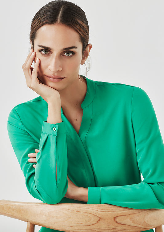 44210 - WOMENS JULIETTE PLAIN BLOUSE