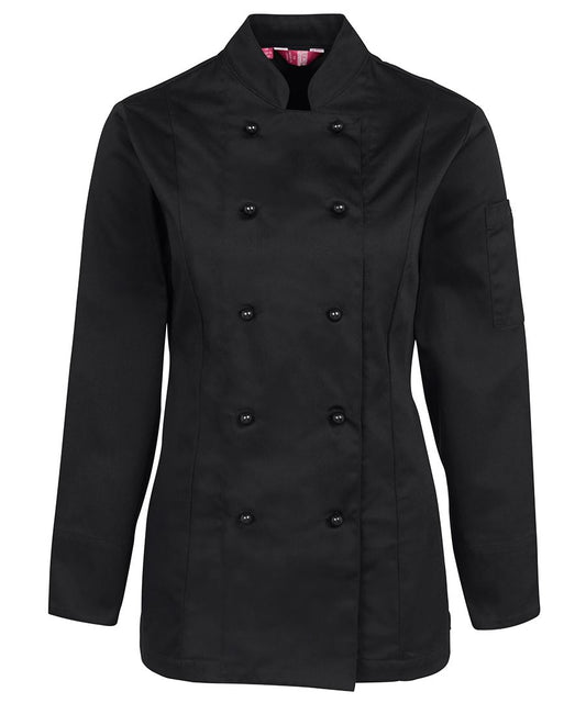 5CJ1 - LADIES L/S CHEF'S JACKET