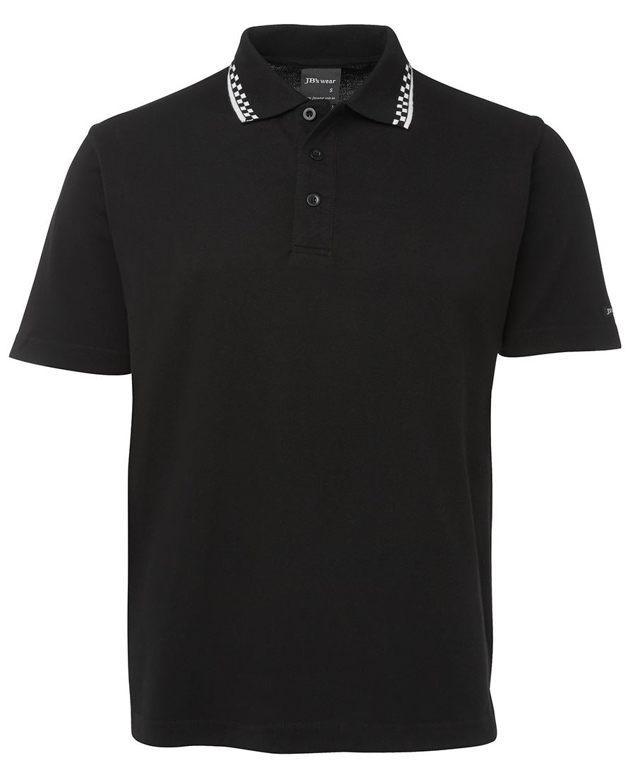 5MP - CHEF POLO BLACK/WHITE