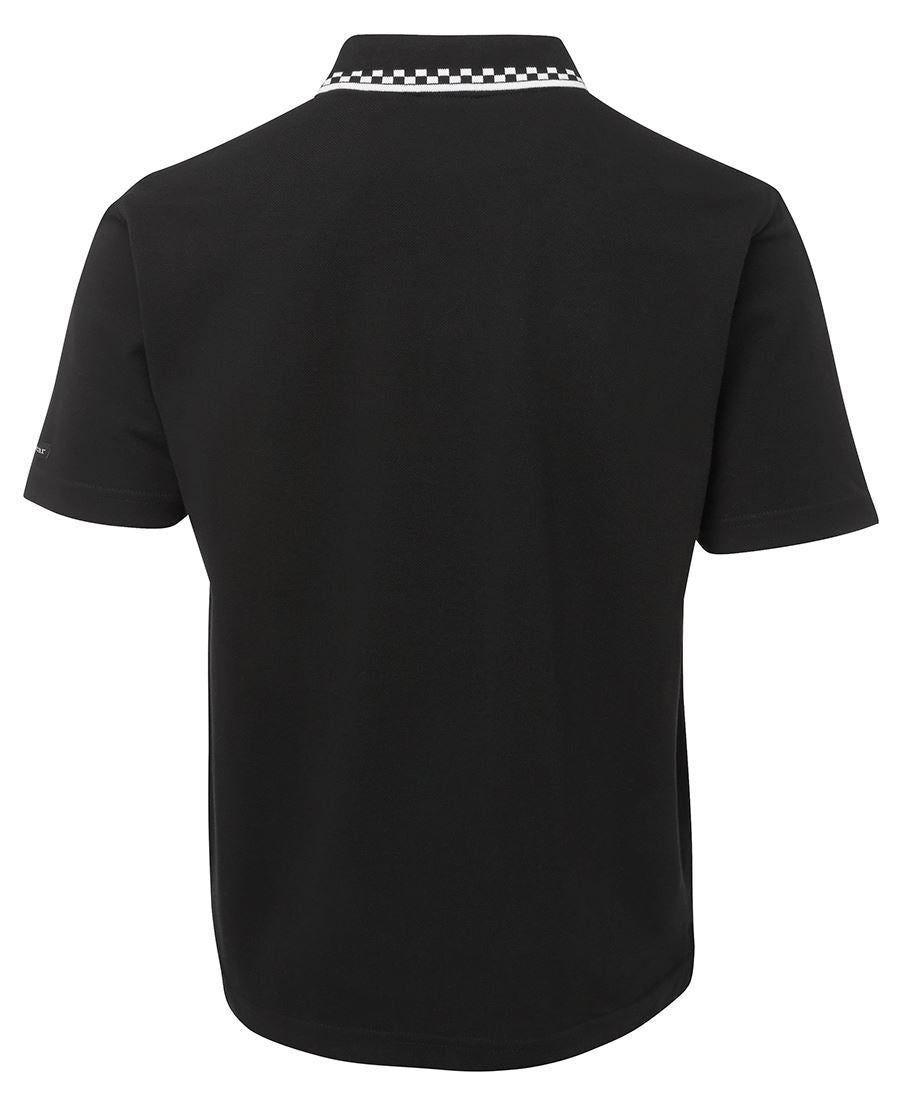 5MP - CHEF POLO BLACK/WHITE