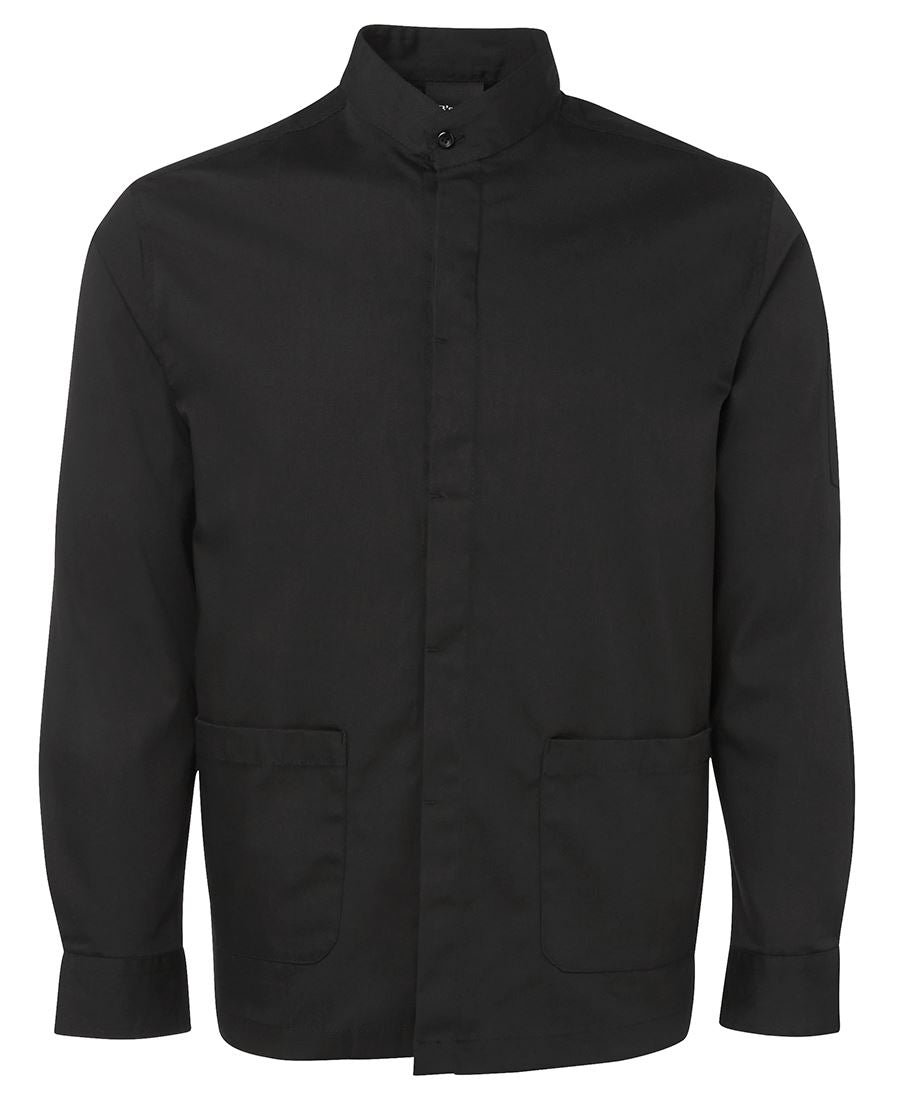 5MWS - MENS L/S HOSPITALITY SHIRT BLACK