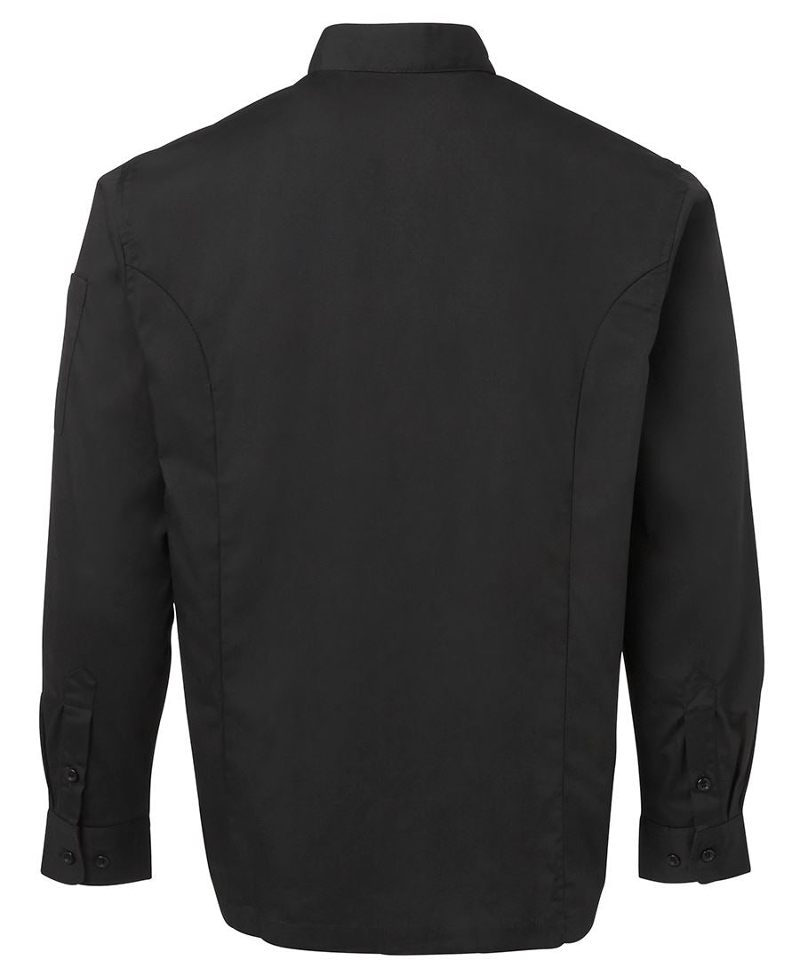 5MWS - MENS L/S HOSPITALITY SHIRT BLACK