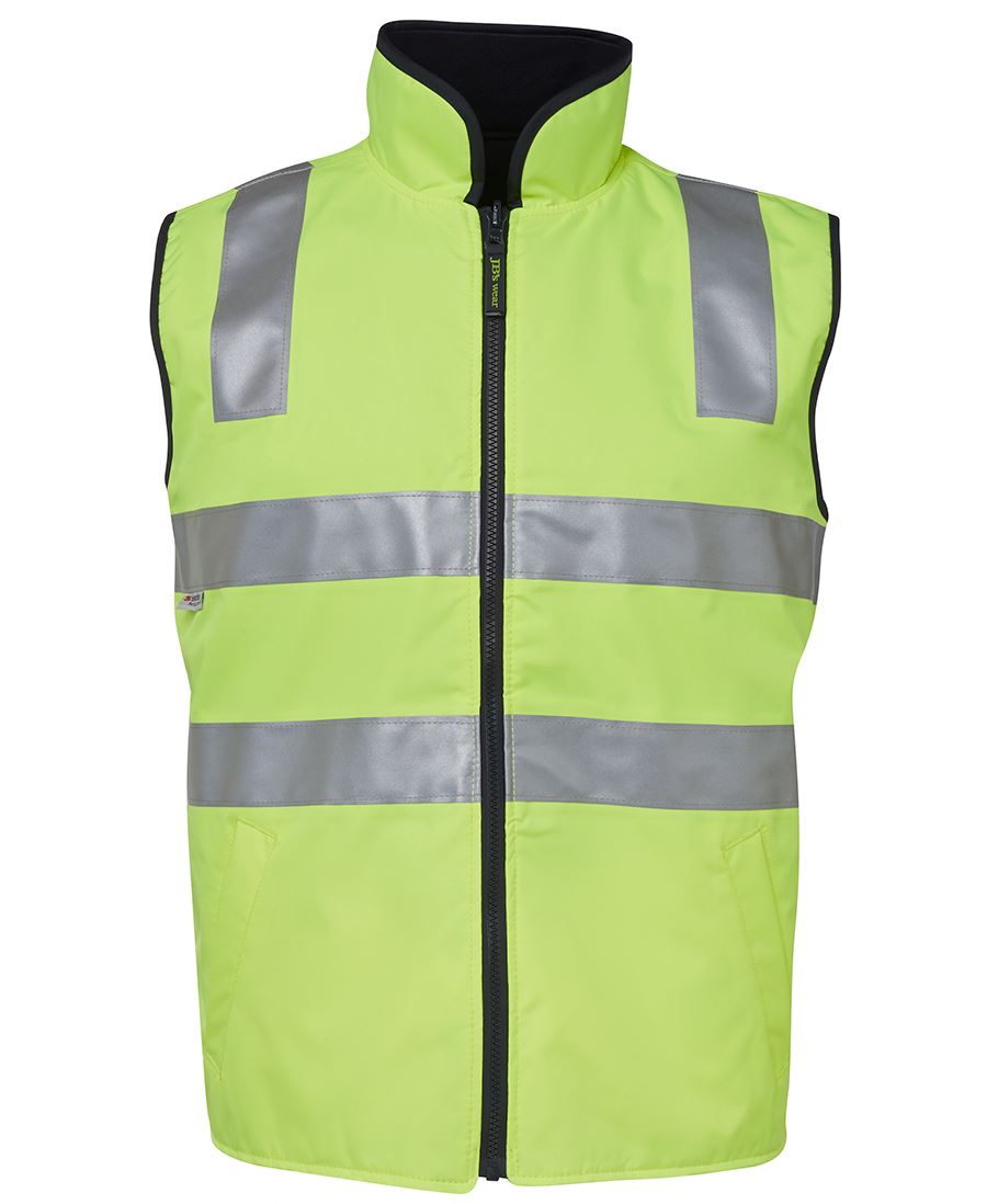 6D4RV - HI VIS (D+N) REVERSIBLE VEST