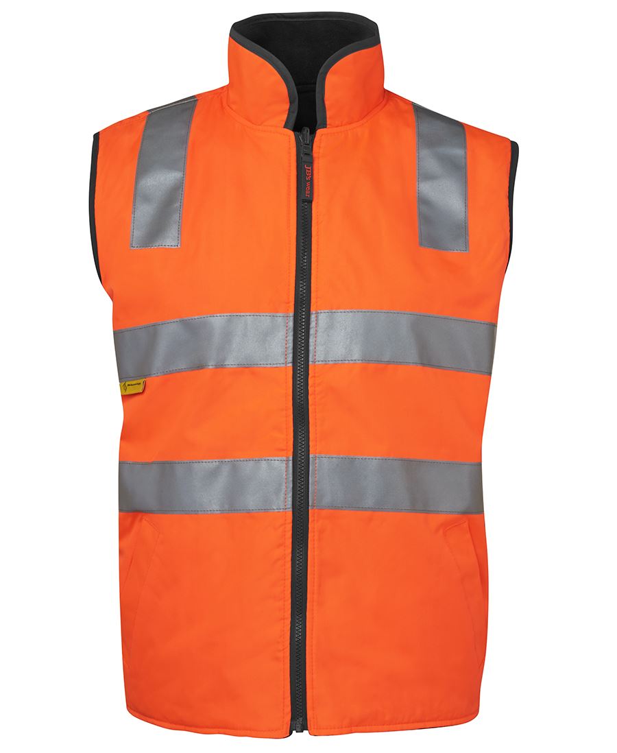 6D4RV - HI VIS (D+N) REVERSIBLE VEST