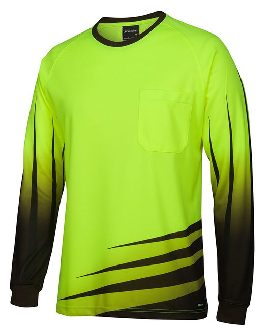 6HVRX - HI VIS L/S RIPPA SUB TEE
