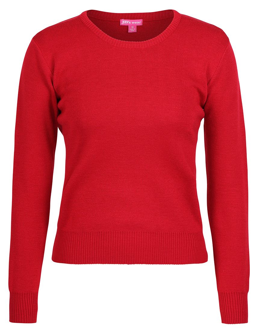 6J1CN - LADIES CORPORATE CREW NECK JUMPER