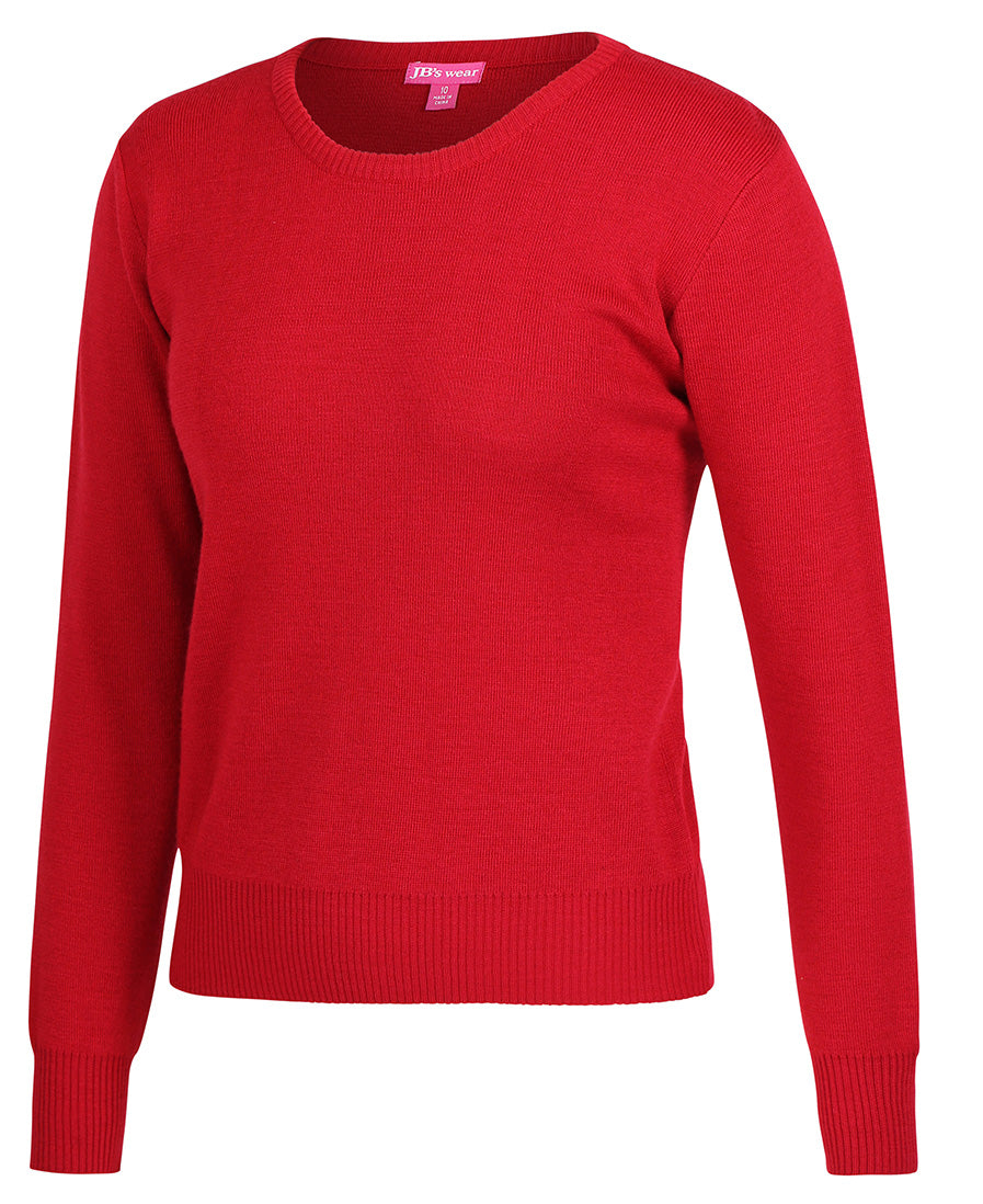 6J1CN - LADIES CORPORATE CREW NECK JUMPER