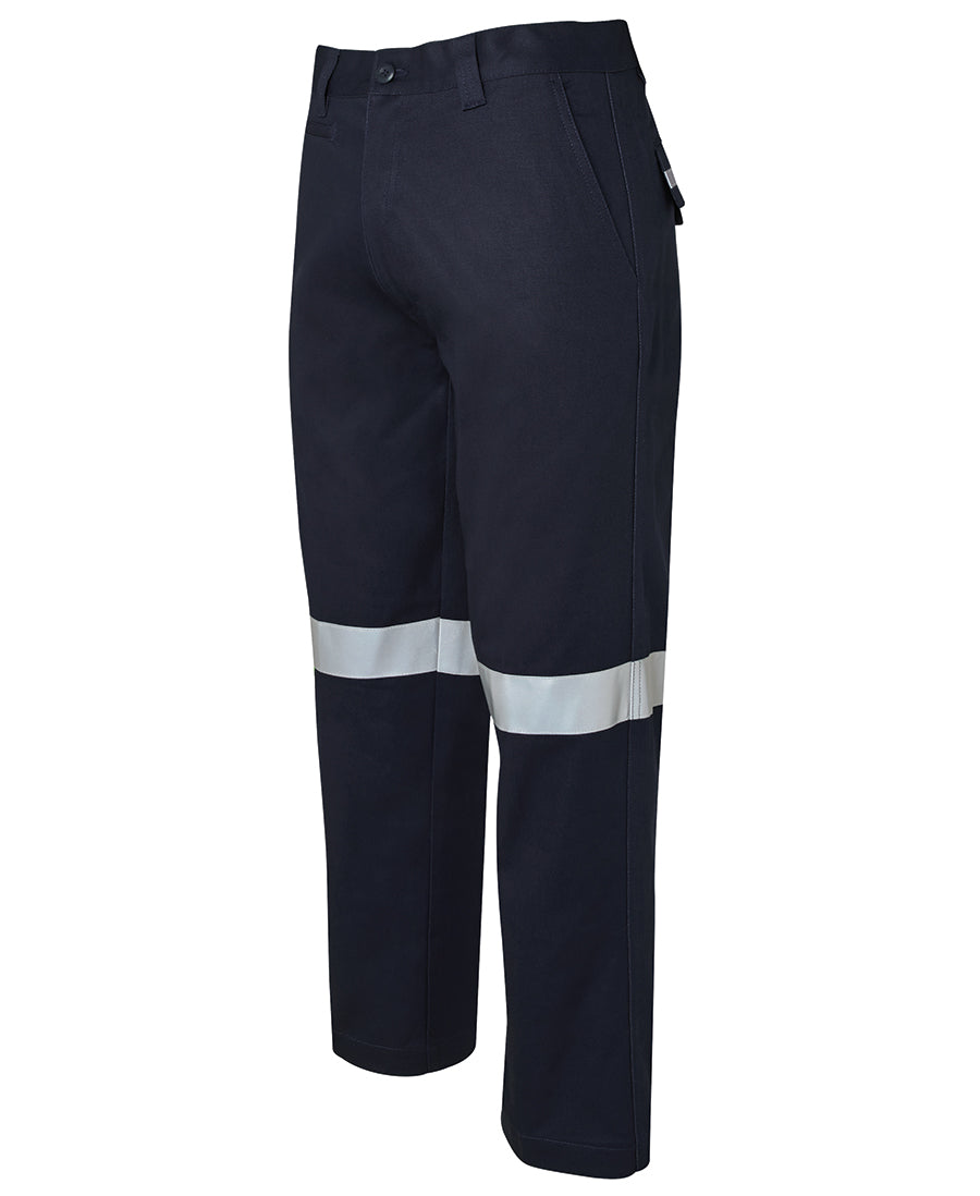 6MDNT - MERCERISED WORK TROUSER WITH REFLECTIVE TAPE