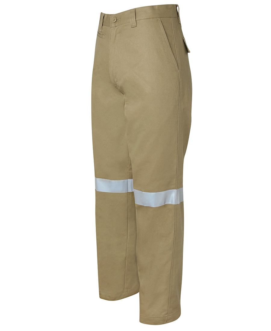 6MDNT - MERCERISED WORK TROUSER WITH REFLECTIVE TAPE