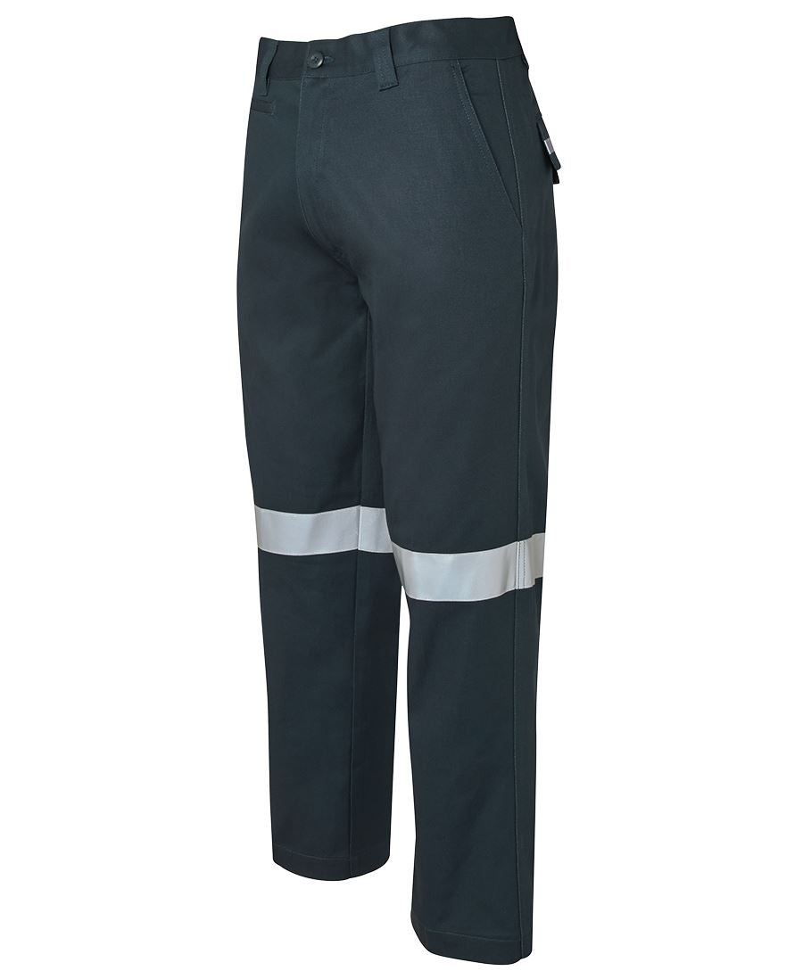 6MDNT - MERCERISED WORK TROUSER WITH REFLECTIVE TAPE
