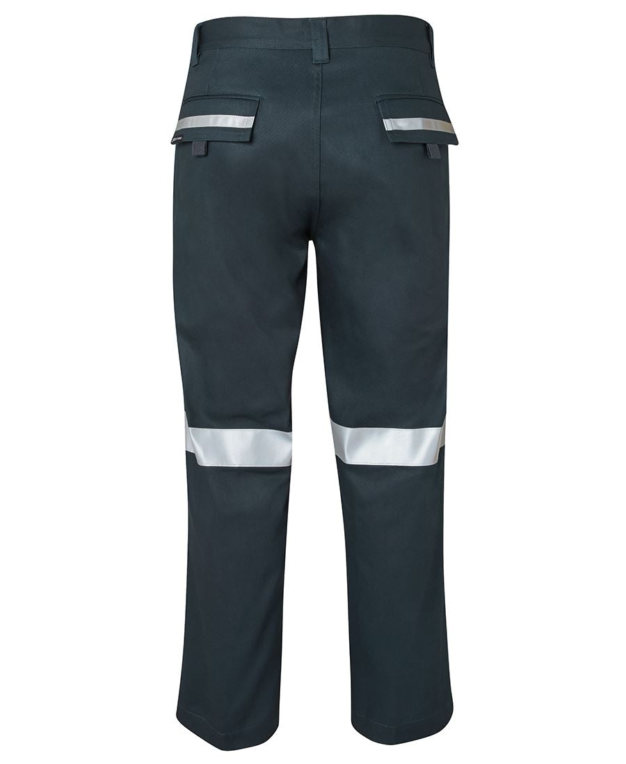 6MDNT - MERCERISED WORK TROUSER WITH REFLECTIVE TAPE