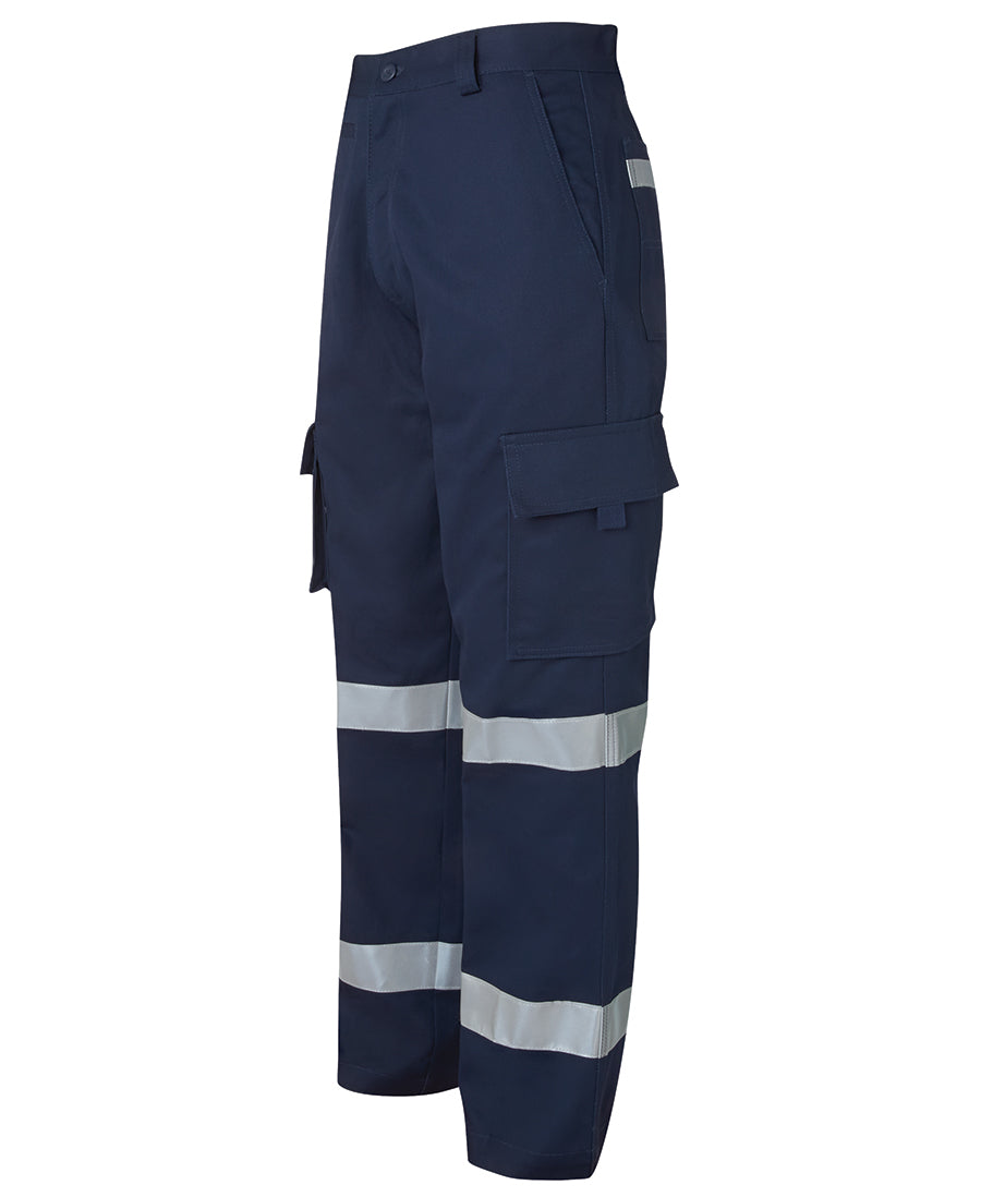 6MMP - MERCERISED MULTI POCKET PANT WITH REFLECTIVE TAPE