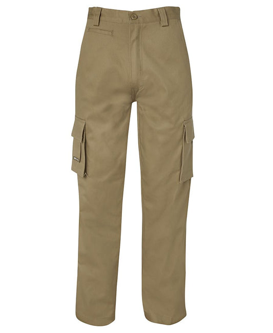 6NMP - MERCERISED MULTI POCKET PANT KHAKI