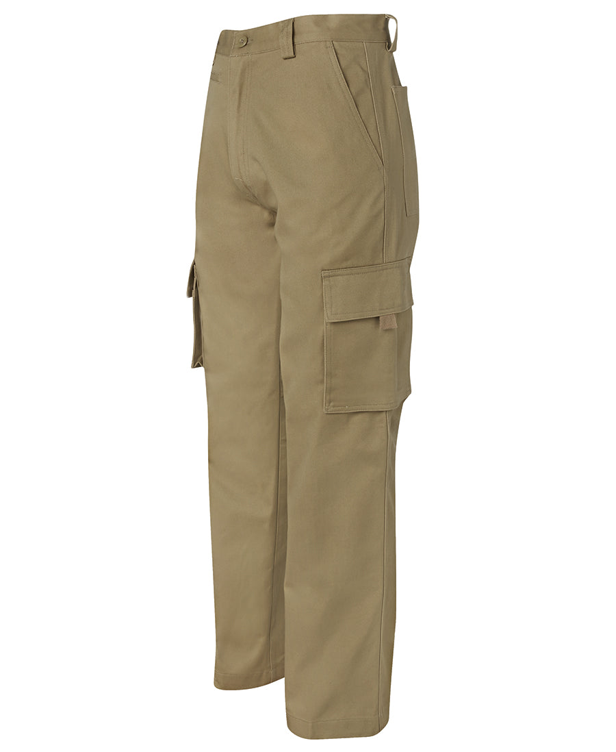 6NMP - MERCERISED MULTI POCKET PANT KHAKI