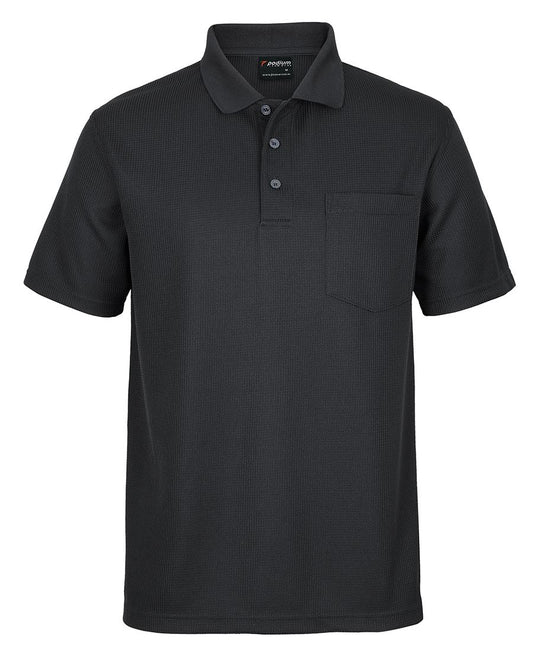 7WPP - PODIUM WAFFLE POCKET POLO