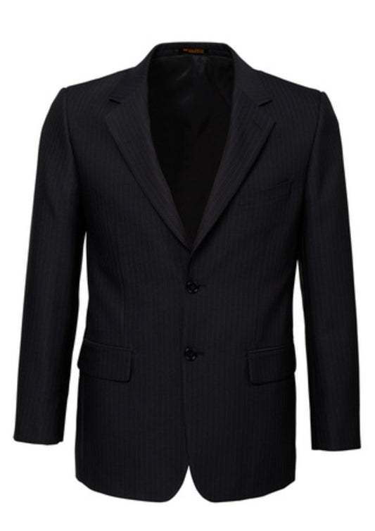 80211 - MENS 2 BUTTON JACKET BLACK