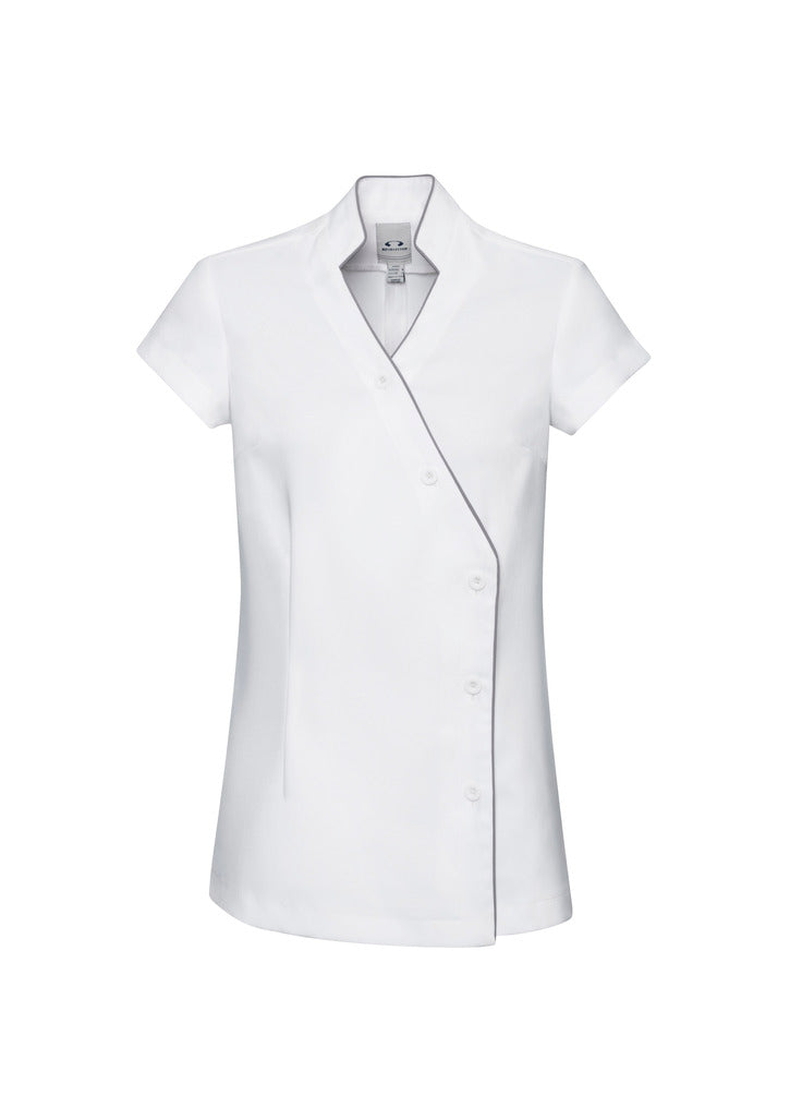 H134LS LADIES ZEN CROSSOVER TUNIC