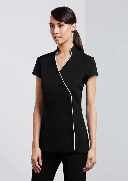 H134LS - LADIES ZEN CROSSOVER TUNIC