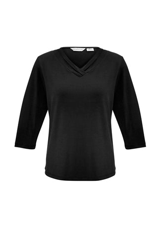 K819LT - Ladies Lana 3/4 Sleeve Top