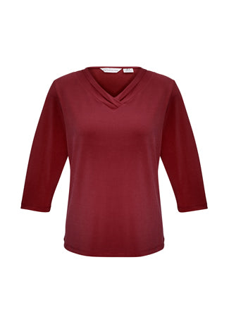 K819LT - Ladies Lana 3/4 Sleeve Top
