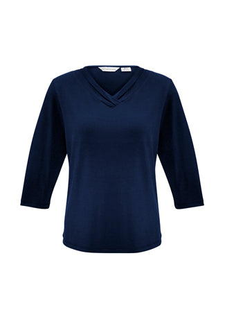 K819LT - Ladies Lana 3/4 Sleeve Top