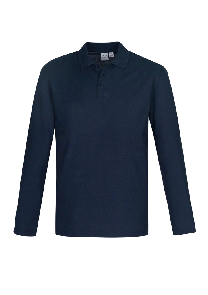 P400ML - CREW MENS L/S POLO