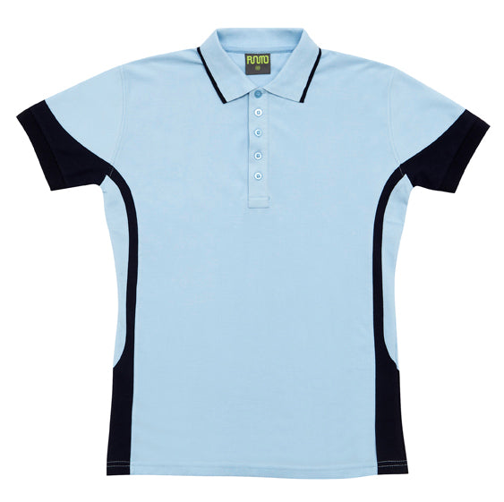 P519LD - LADIES CONTRAST POLO