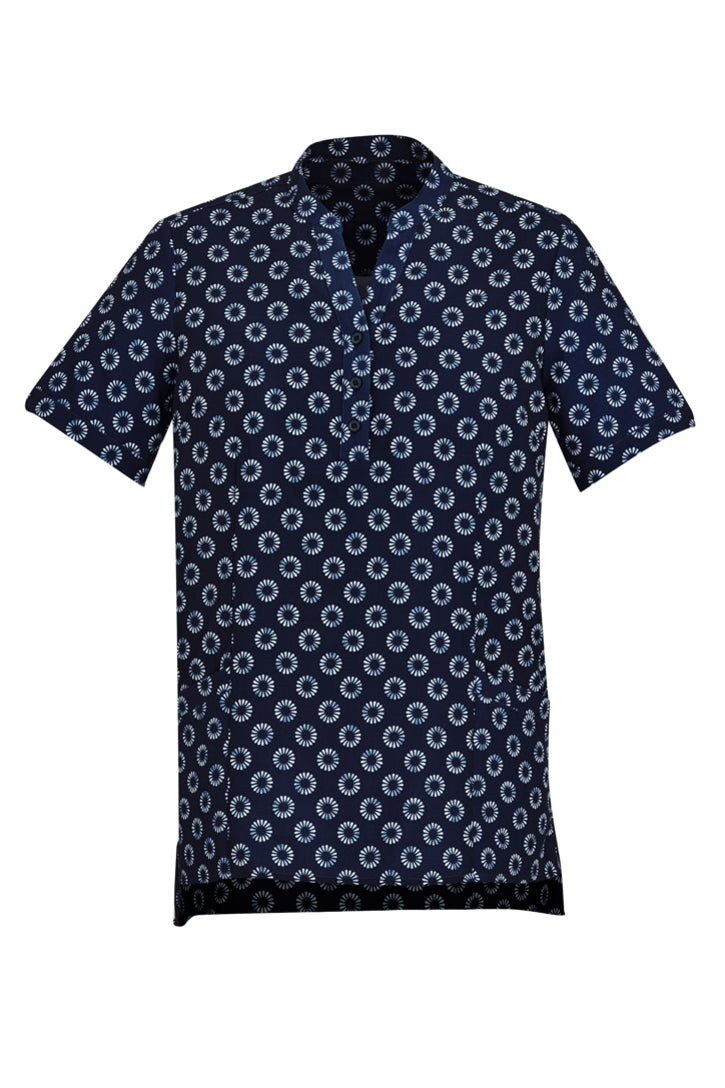 CS950LS - WOMENS FLORENCE DAISY PRINT TUNIC