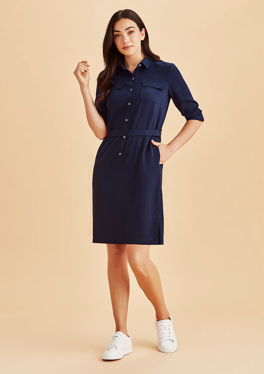 RD069L - WOMENS CHLOE GEORGETTE SHIRT DRESS