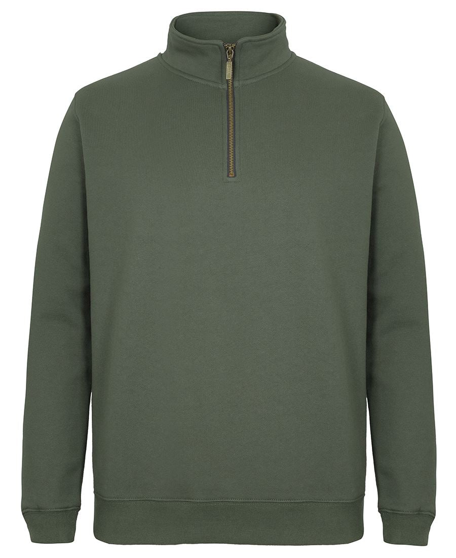 S3FSZ - C OF C BRASS 1/2 ZIP SWEAT