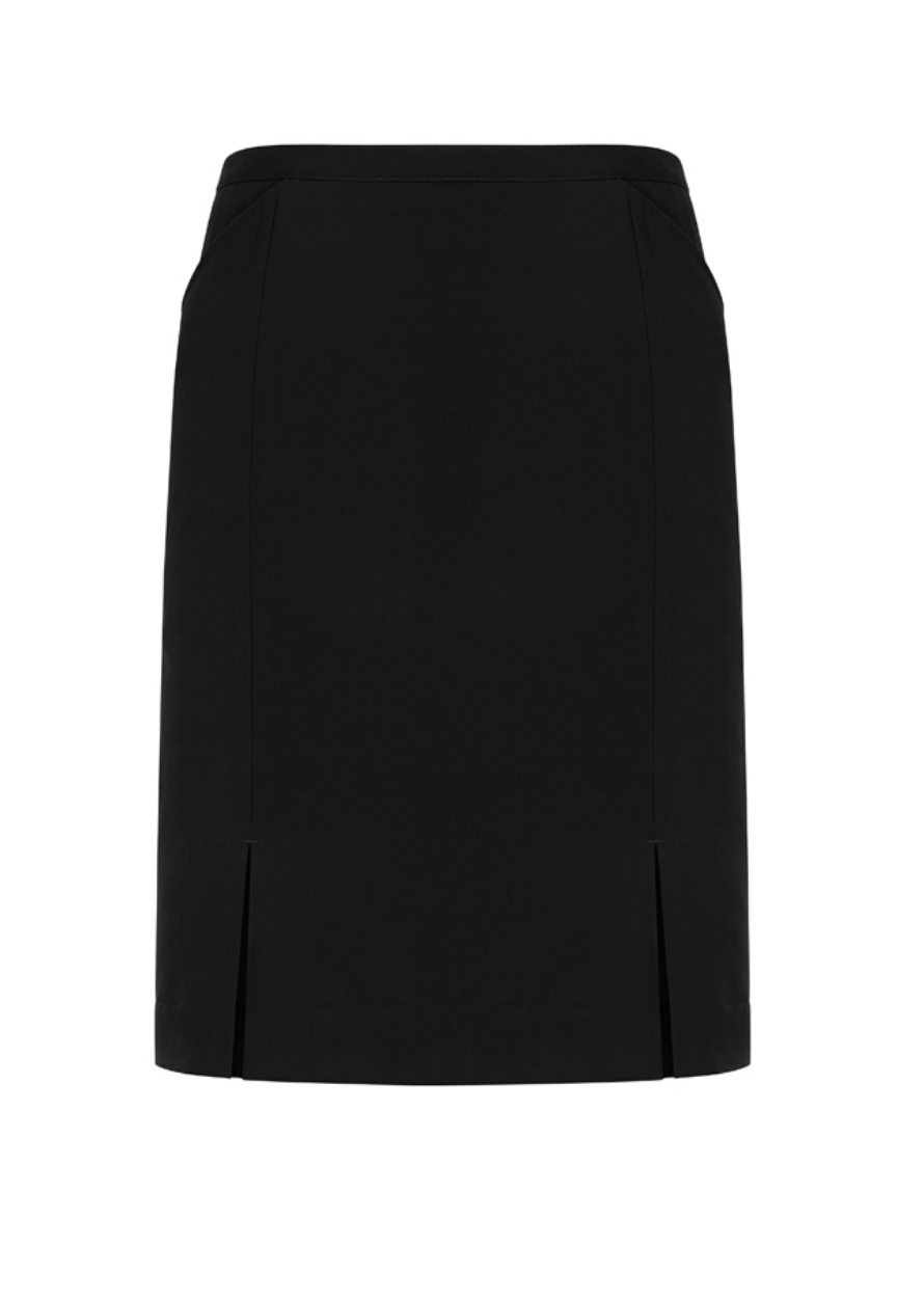 20720 - Siena Womens Front Pleat Detail Straight Skirt