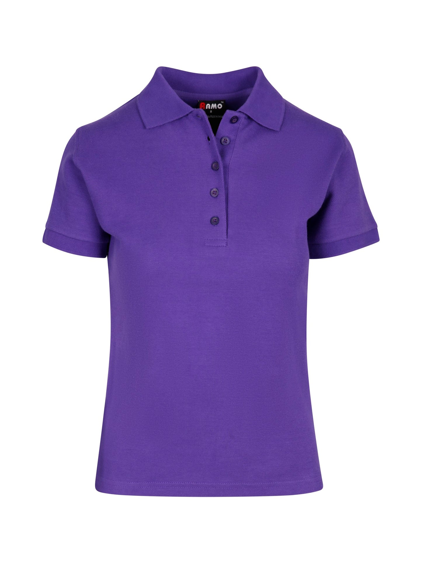 P777LD - LADIES 100% COTTON PIQUE KNIT POLO