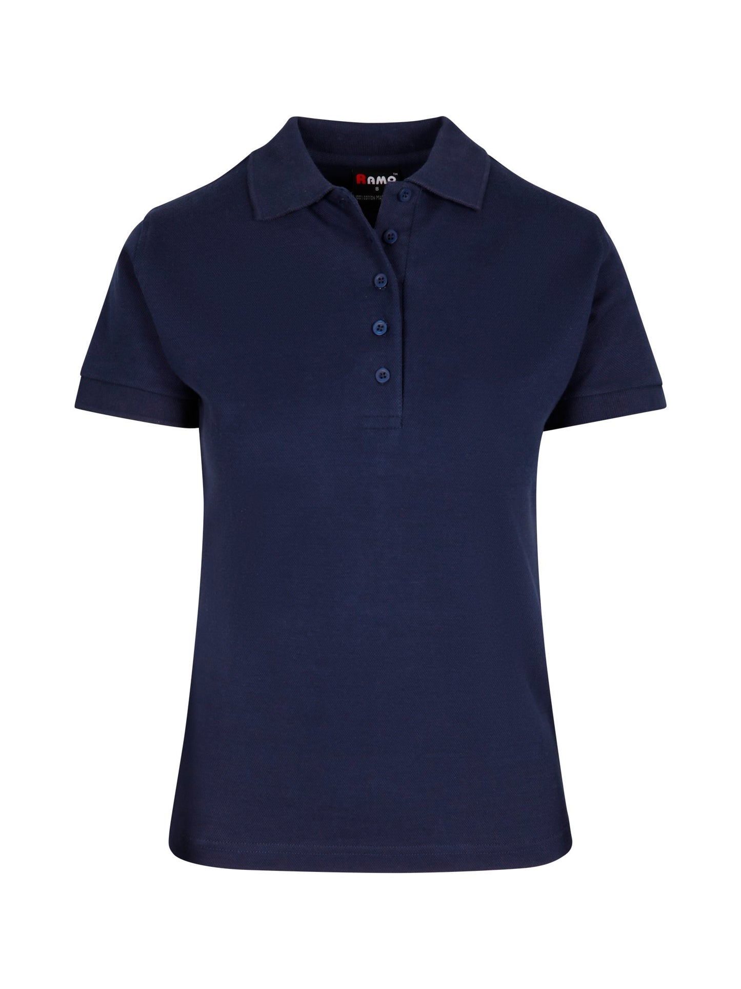 P777LD - LADIES 100% COTTON PIQUE KNIT POLO