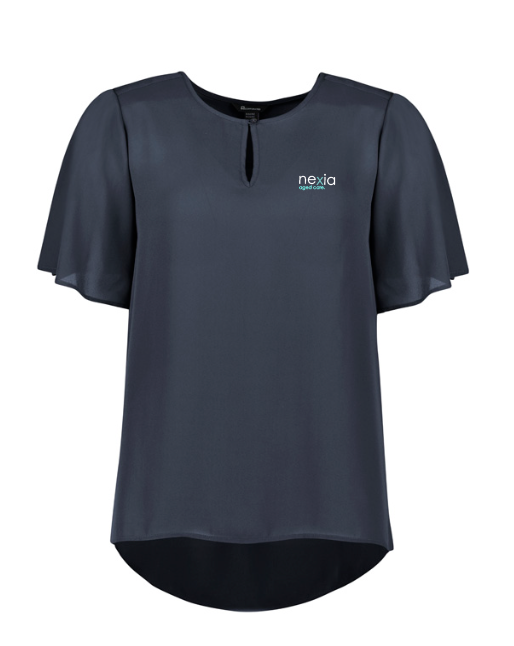 NEXIA-RB261LS Womens Vienna Short Sleeve Blouse