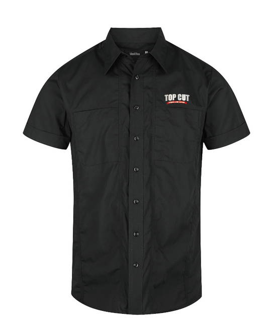 TC-W13 – MENS ASTON SHORT SLEEVE SHIRT BLACK