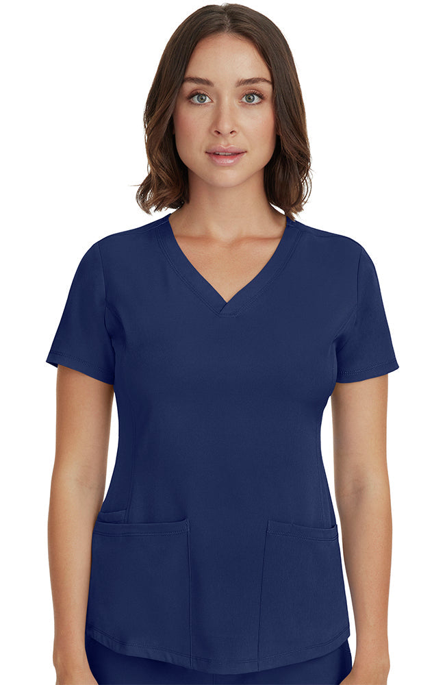 AC-2500 Monica Scrub Top Navy
