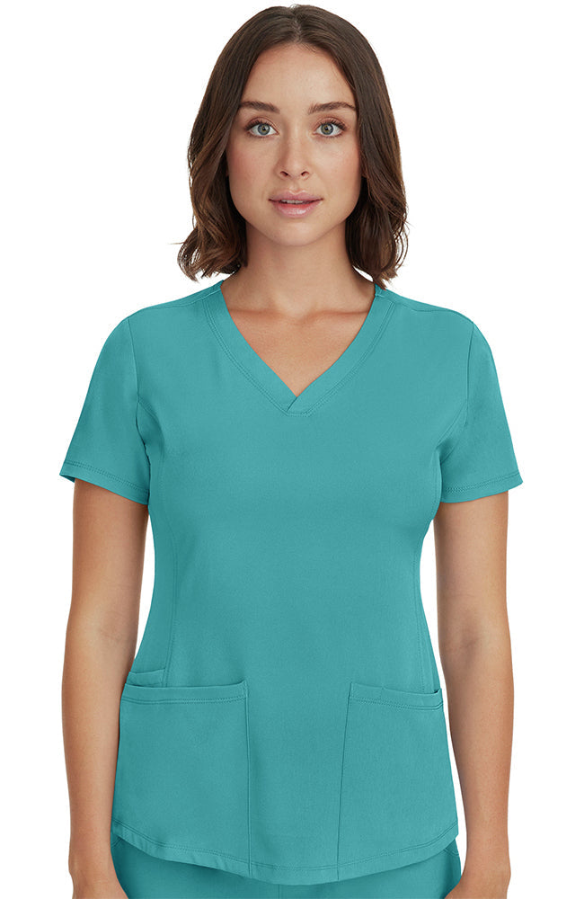 AC-2500 Monica Scrub Top Teal