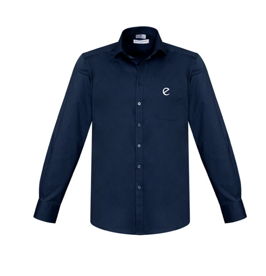 EC-S770ML Mens Monaco Long Sleeve Shirt Ink