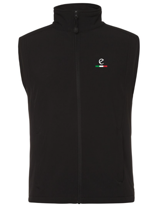 EC-3JLV Layer Soft Shell Vest Black