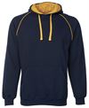 3CFH - CONTRAST FLEECY HOODIE