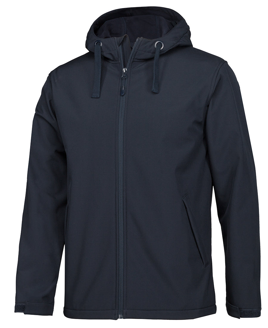 CPS-3WSH Podium Three Layer Hooded Softshell Jacket Navy