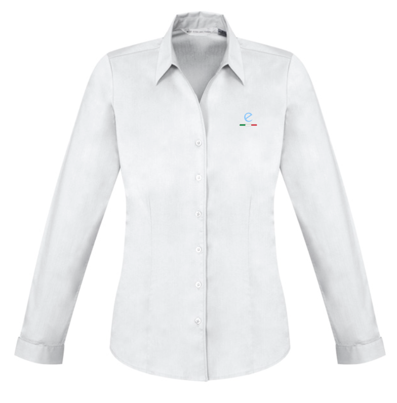 EC-S770LL Womens Monaco Long Sleeve Shirt White