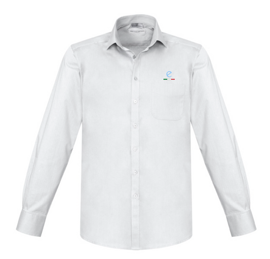 EC-S770ML Mens Monaco Long Sleeve Shirt White