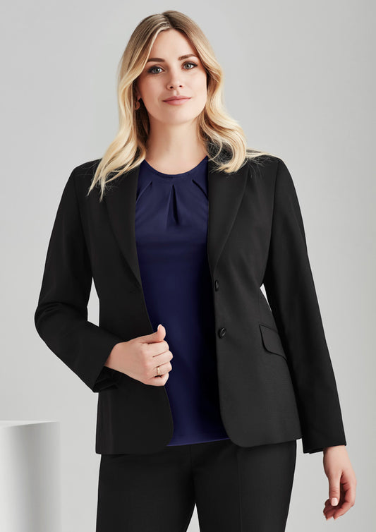 64012 - Womens Comfort Wool Stretch Longline Jacket