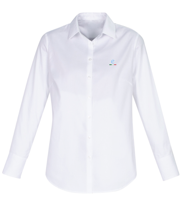 EC-S016LL Womens Camden Long Sleeve Shirt White