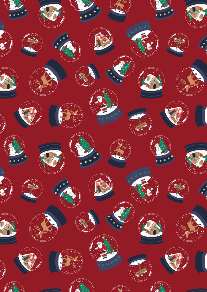 C602W - Womens Christmas Scrub Top