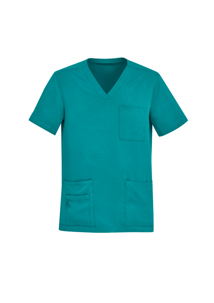 AC-CST945MS Mens Avery V-Neck Scrub Top Teal